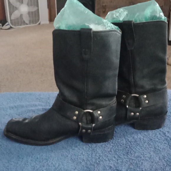 🧘 Men's Durango leather biker boots - Picture 4 of 4